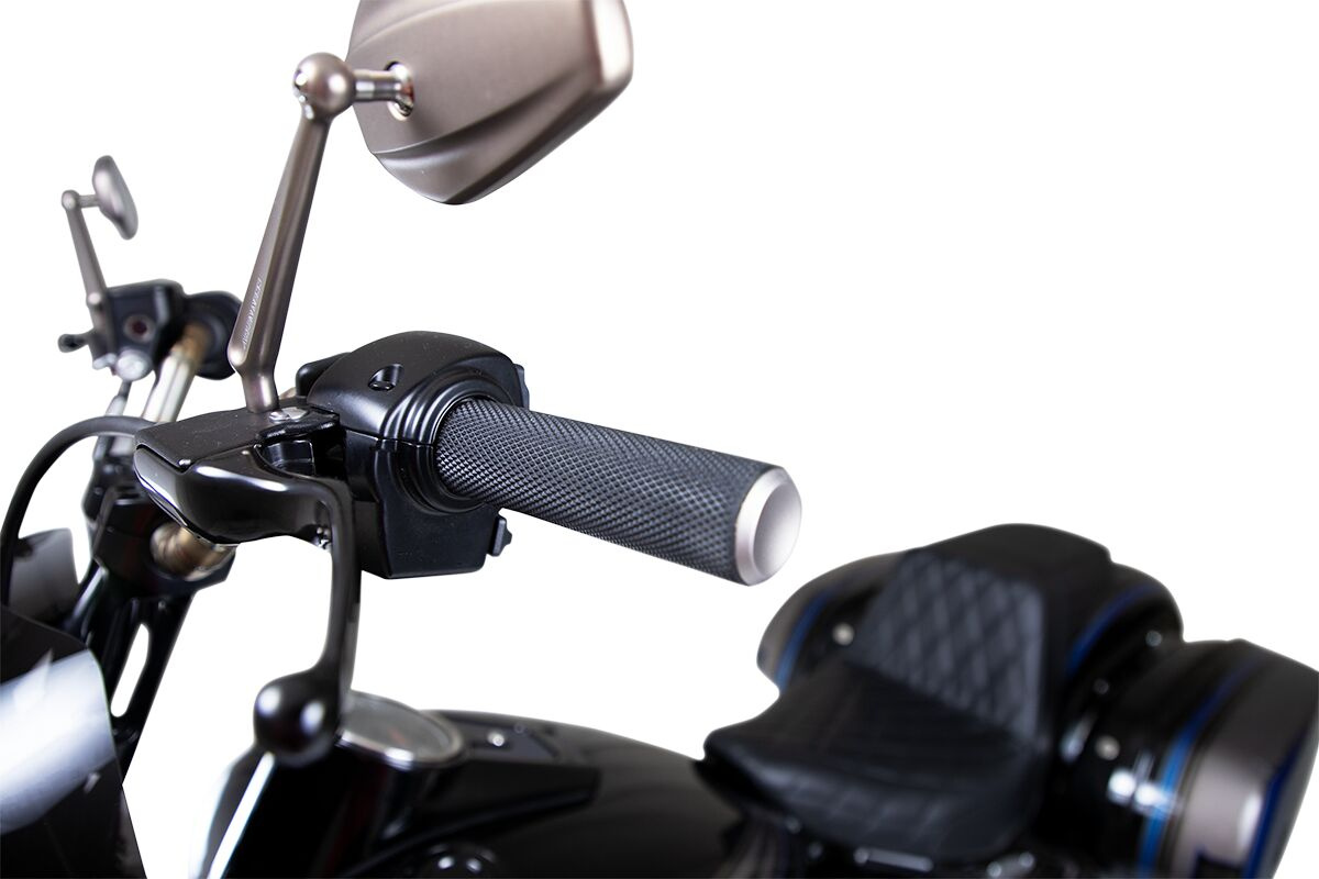 Arlen Ness Titanium Knurled Grips For Tbw Grips - Knurled - Tbw - Tita