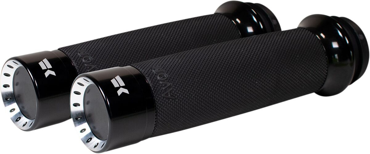 Khrome Werks Black Custom Turbine Grips For Tbw Grip Custom Turbine Tb