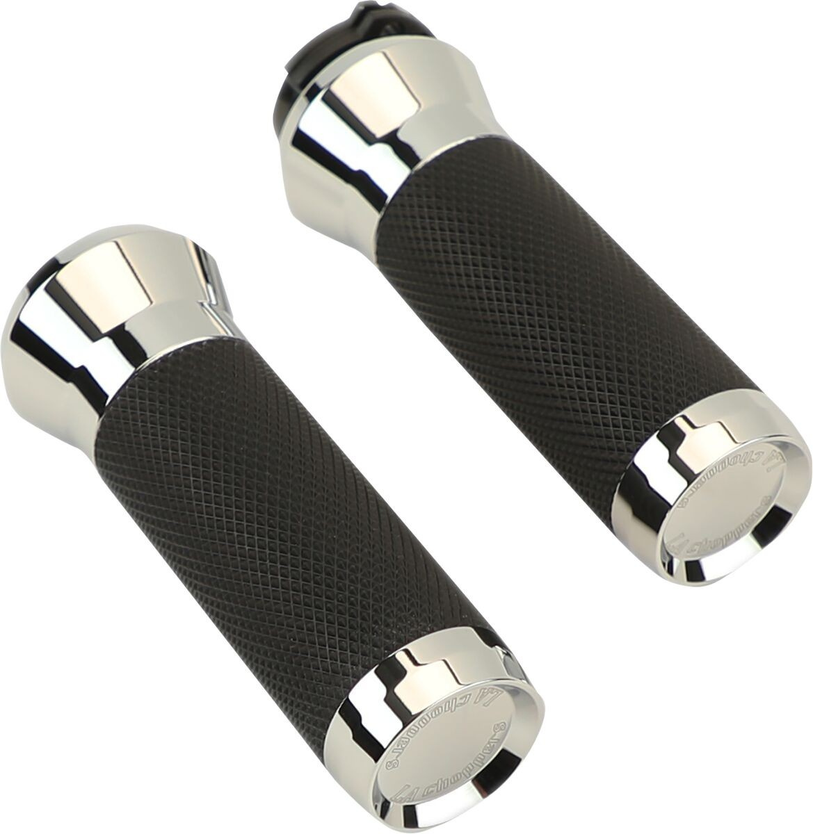 La Choppers Grips Non-Tbw Chrome Grips Non-Tbw Chrome