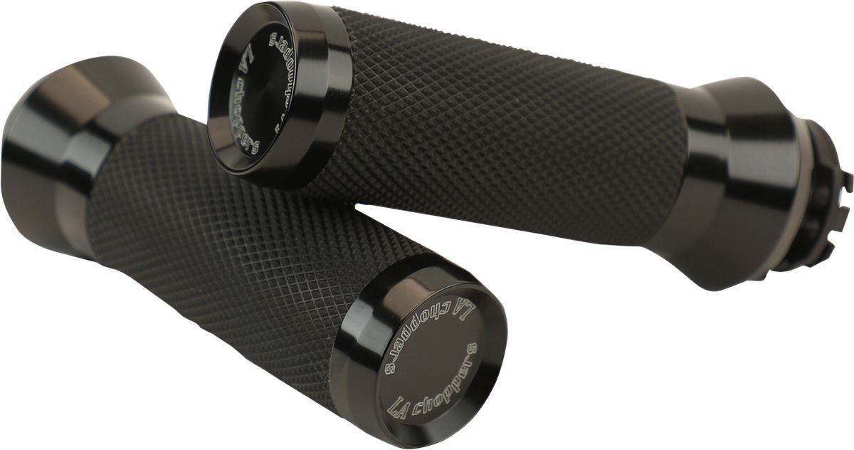 La Choppers Grips Non-Tbw Black Ano Grips Non-Tbw Black Ano