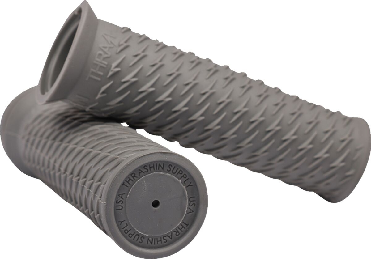 Thrashin Supply Co. Grips - Bolt - Gray Grip Bolt Gray