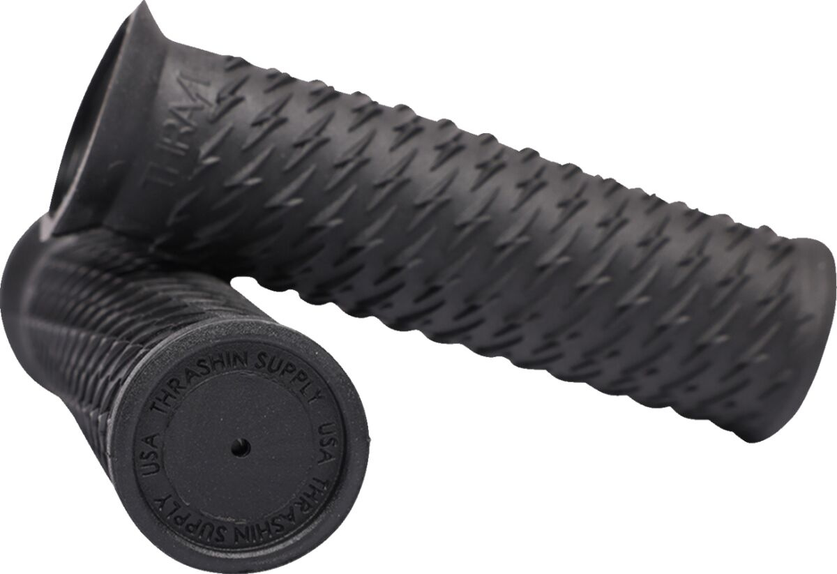 Thrashin Supply Co. Grips - Bolt - Black Grip Bolt Black