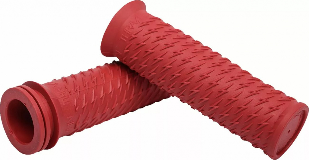 Thrashin Supply Co. Grips - Bolt - Red Grip Bolt Red