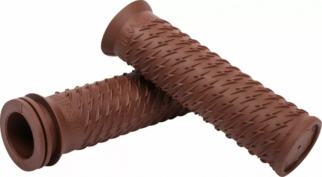 Thrashin Supply Co. Grips - Bolt - Brown Grip Bolt Brown