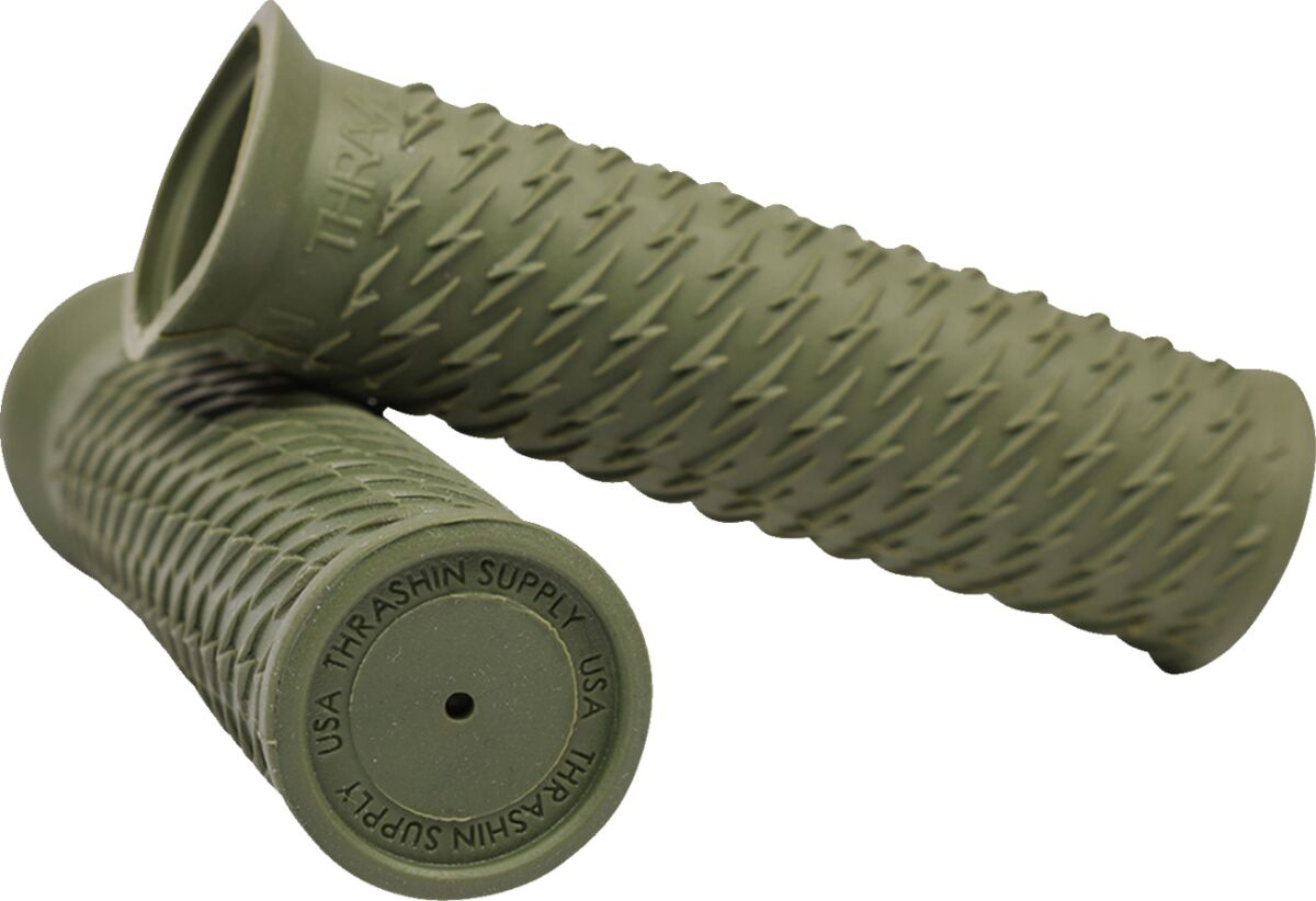 Thrashin Supply Co. Grips - Bolt - Green Grip Bolt Green