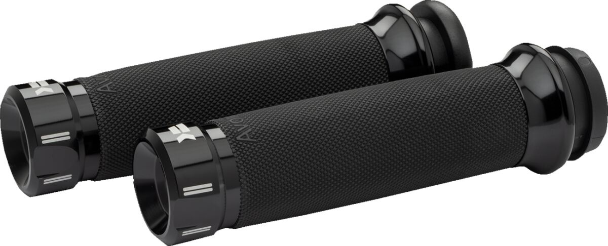 Khrome Werks Grips - Klassic - Custom - Cable - Black Grip Custom Klas