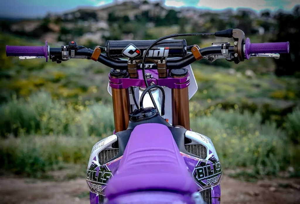 Odi Grip 1/2 Waffle Mx Purple Grip 1/2 Waffle Mx Purple