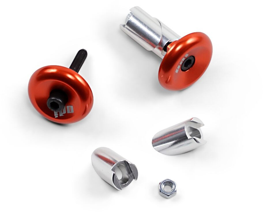 Odi Orange Aluminum Handlebar End Bar End Aluminum Or