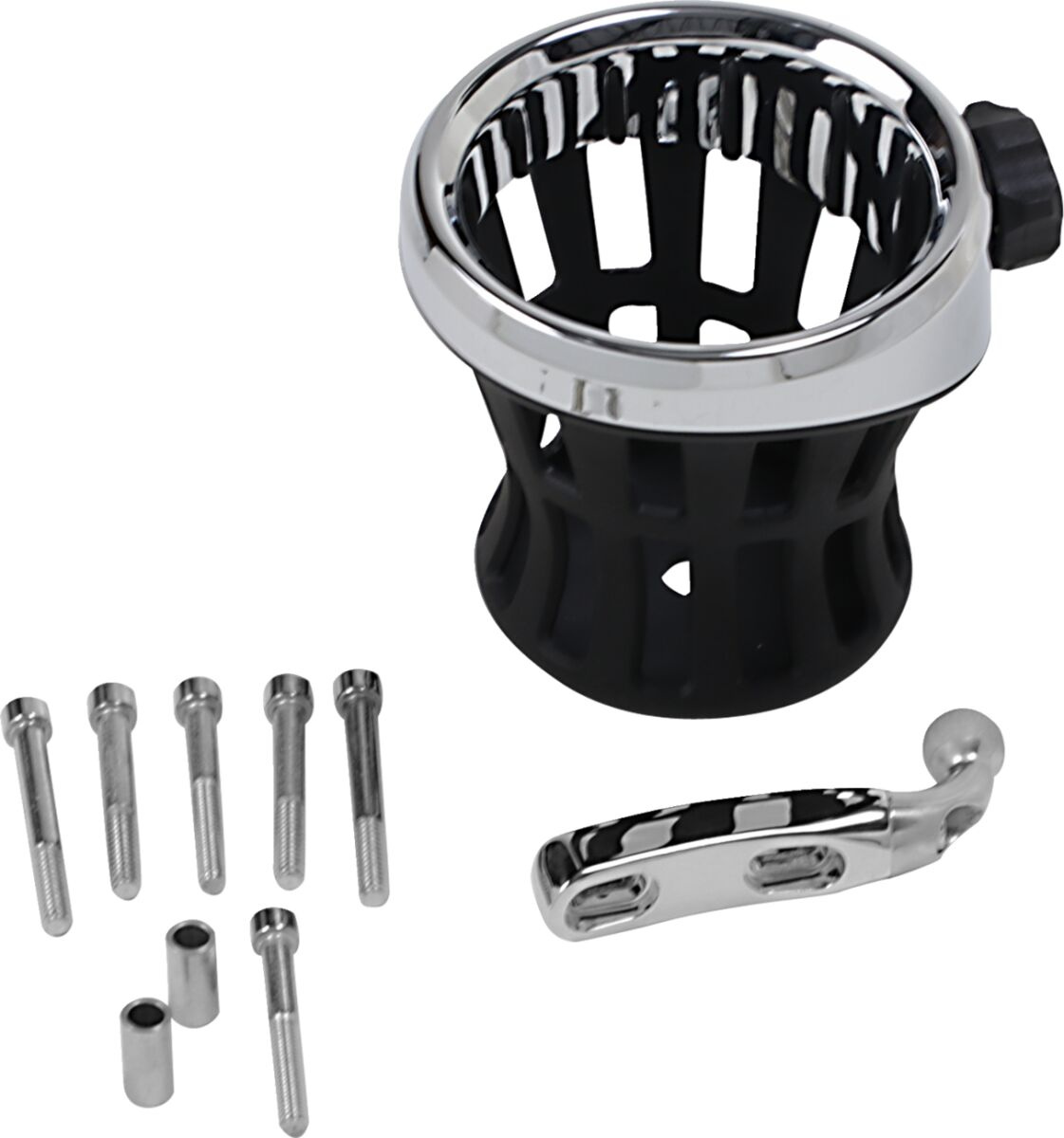 Ciro Drink Holder With Perch Mount Chrome Holder Drink Perch Chr