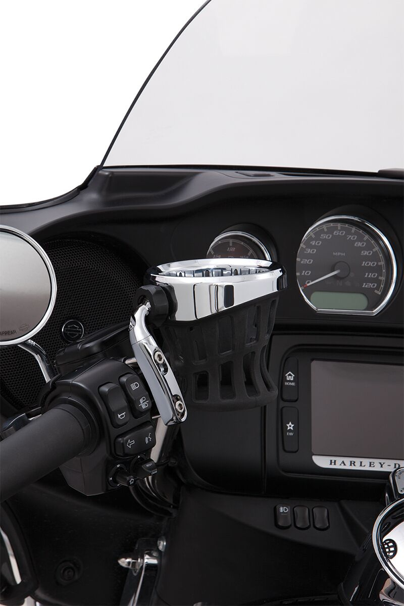 Ciro Drink Holder With Perch Mount Chrome Holder Drink Perch Chr