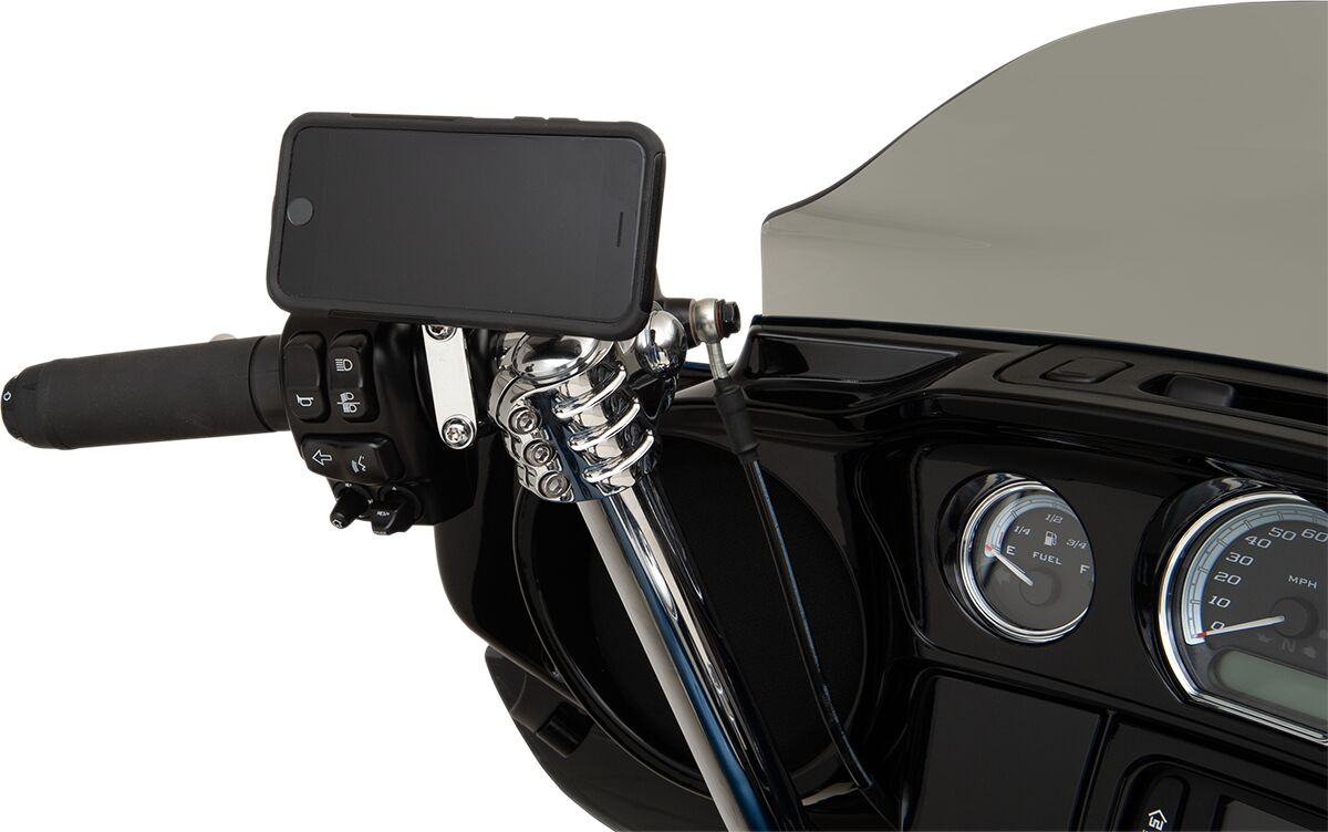 Klock Werks Device Mount Iomounts�?� Left Harley Chrome Io Harley-Davi