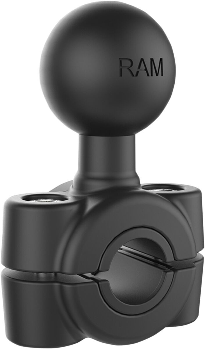 Ram Mounts Mount Base Torque Handlebar Aluminum Black Base Bar Clmp 3/