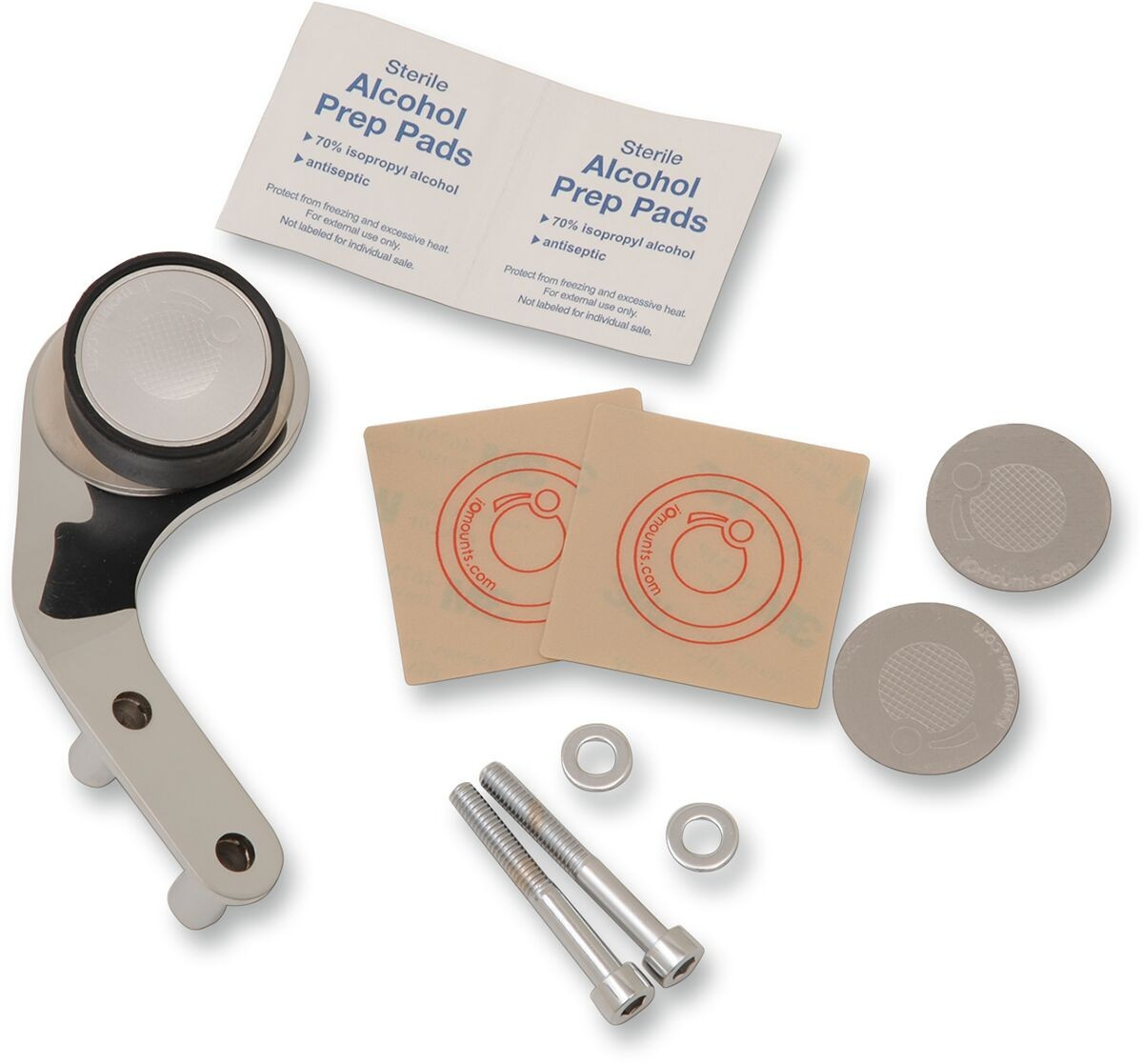 Klock Werks Device Mount Iomounts Left Honda Chrome Io 2001+ Honda