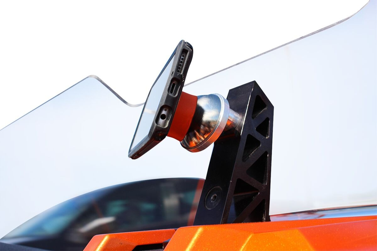 Klock Werks Device Mount Iomounts Polaris Slingshot Black Io 1519 P