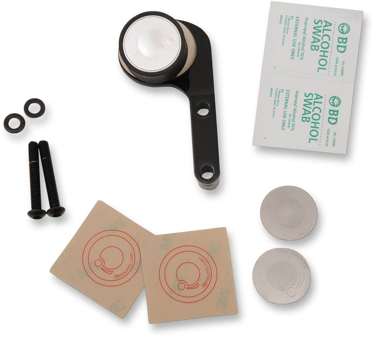 Klock Werks Device Mount Iomounts Right Harley Black Io Harley-Davi