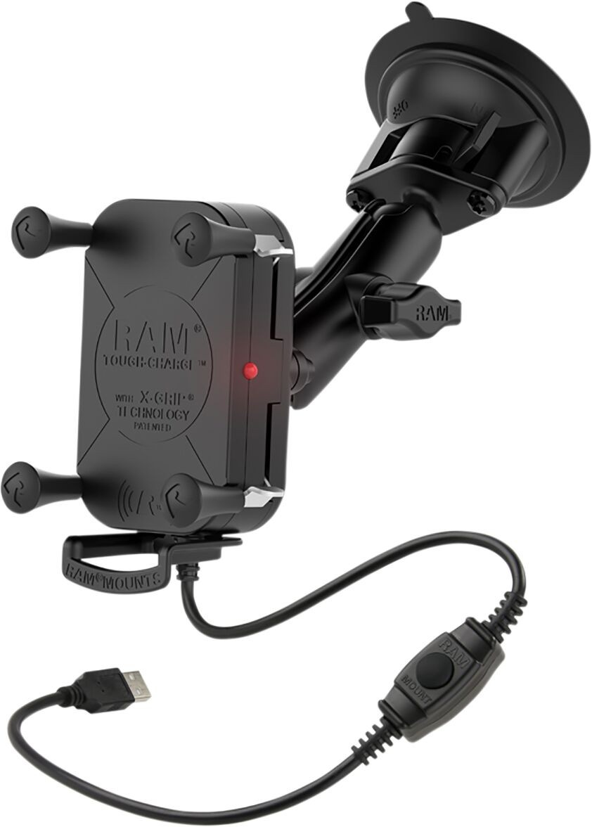 Ram Mounts Tough-Charge Waterproof Wireless Charging Suction Cup Mo