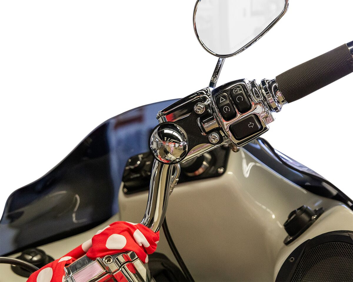 Klock Werks Mount Io Univ Hd Blk Io - Harley-Davidson - Ambidex