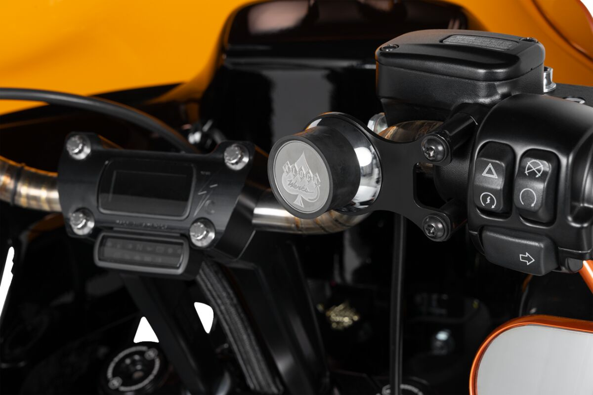 Klock Werks Mount Io Univ Hd Blk Io - Harley-Davidson - Ambidex