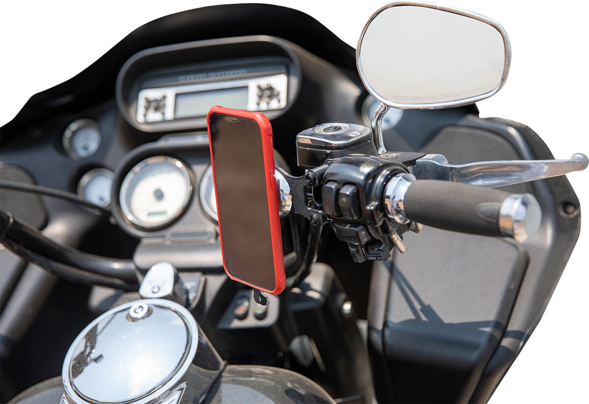 Klock Werks Mount Io Univ Hd Chr Io - Harley-Davidson - Ambidex