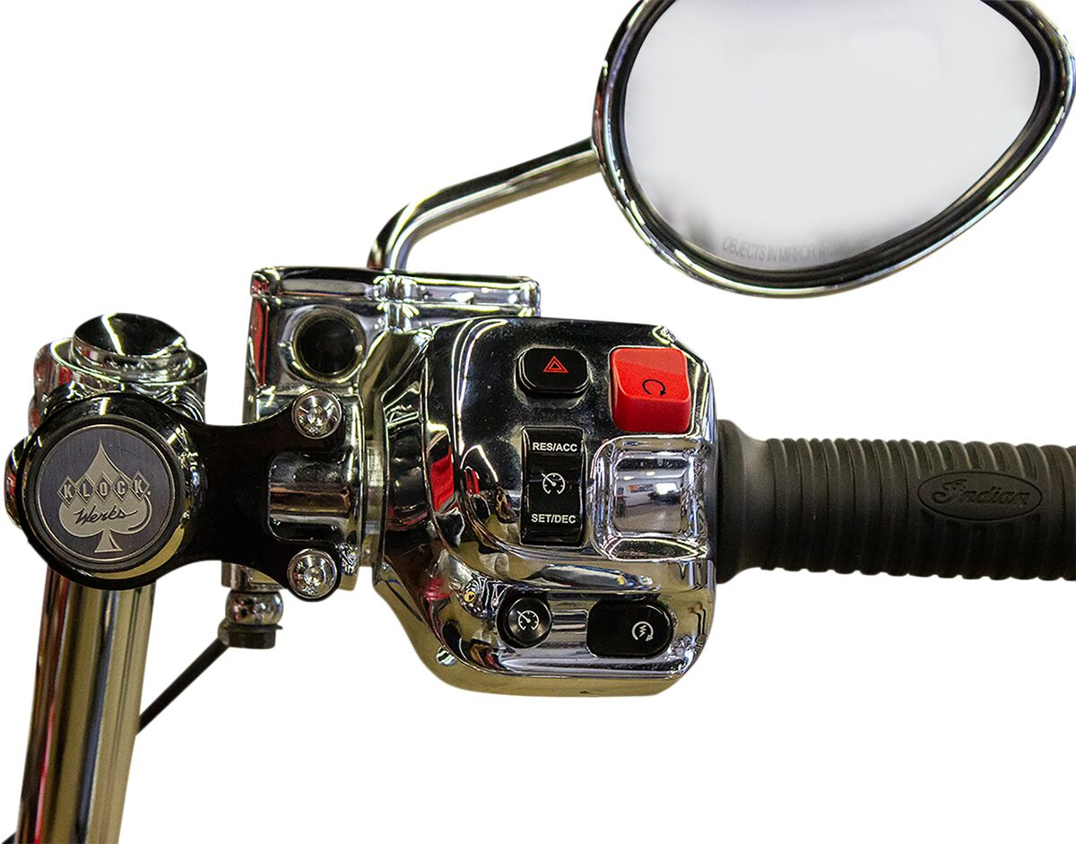 Klock Werks Mount Io Chalengr Blk Io - Indian - Heavyweight - Am