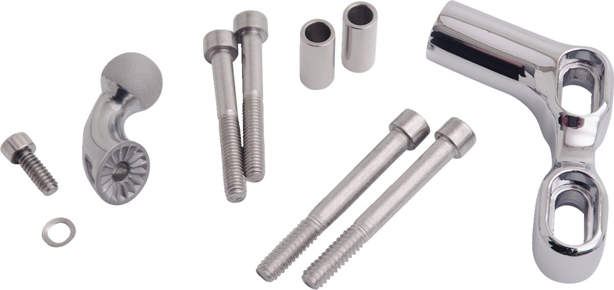 Ciro Perch Mount - Offset - Chrome Mount Perch Offset Chr