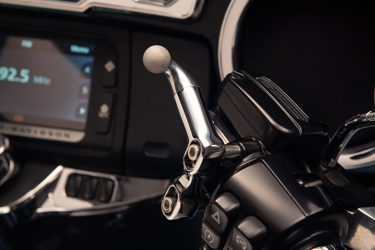 Ciro Perch Mount - Offset - Chrome Mount Perch Offset Chr