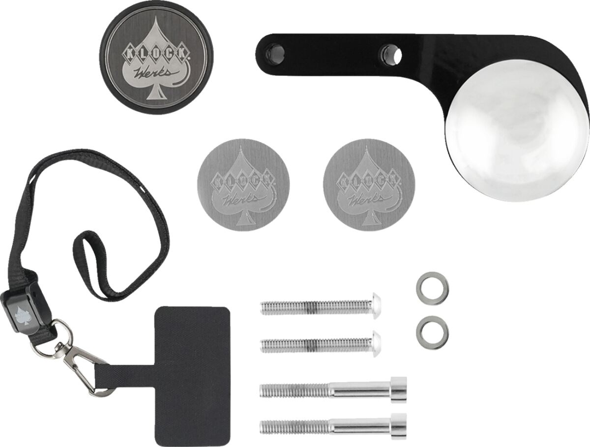 Klock Werks Switch Mount - Iomount - Challenger - Black Io - Indian