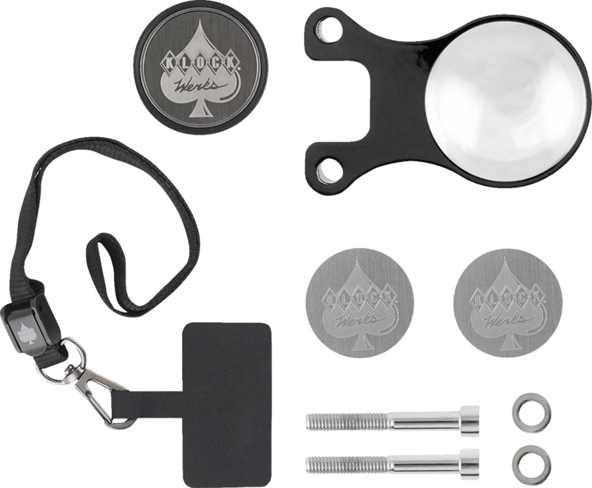 Klock Werks Ambidextrous Mount - Iomount - Challenger - Black Io -