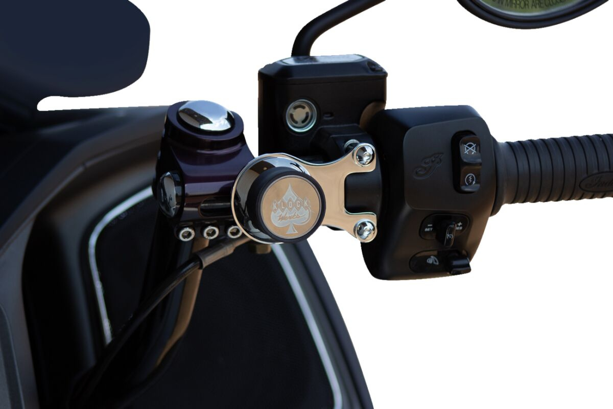 Klock Werks Ambidextrous Mount - Iomount - Challenger - Chrome Io -