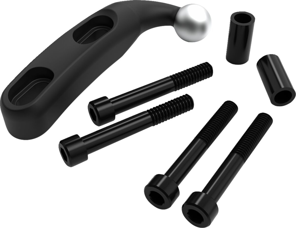 Ciro Drink Holder - Gen 2 - Big Ass - Black - Black Perch Mount Holder