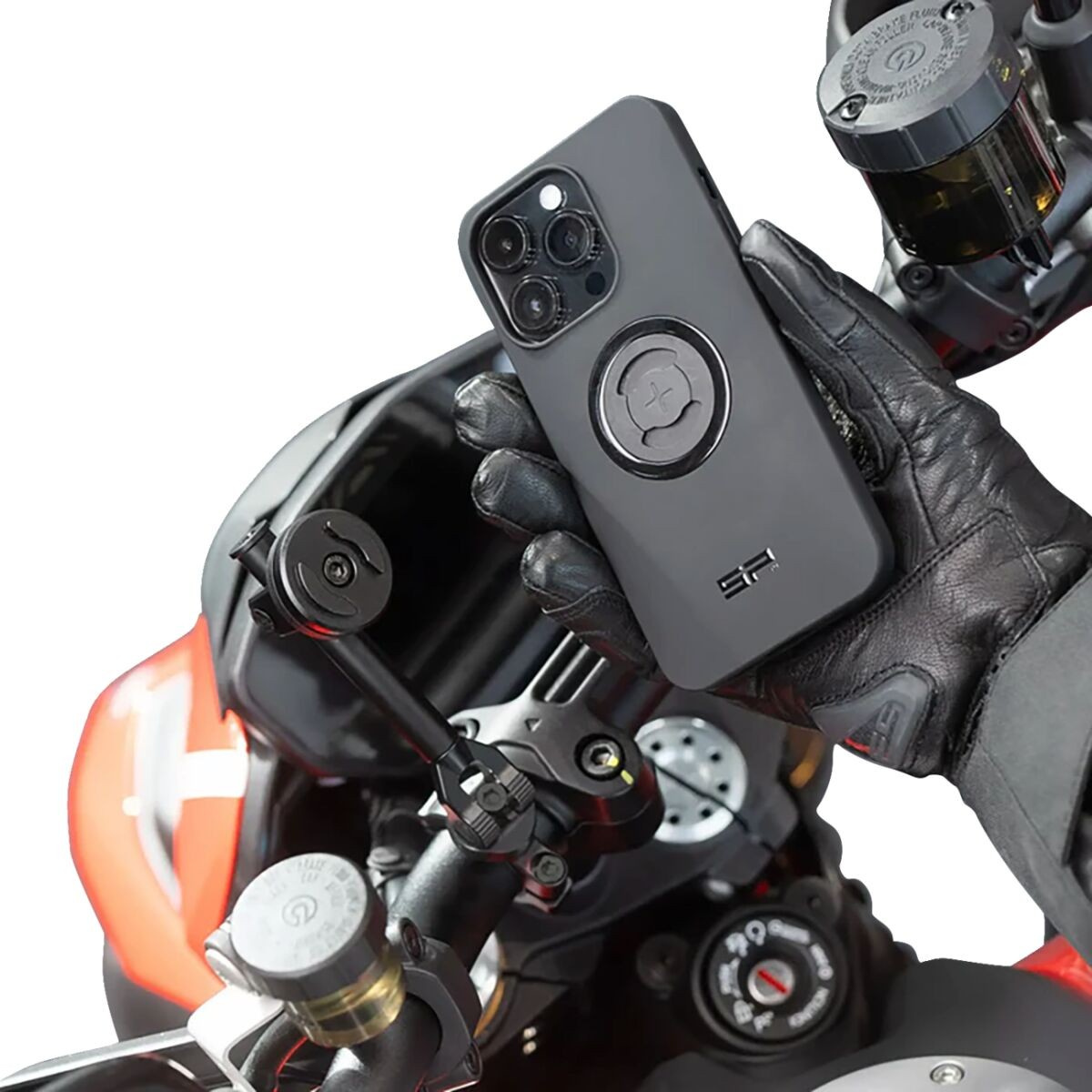 Sp Connect Moto Mount 3D Black Moto Mount 3D