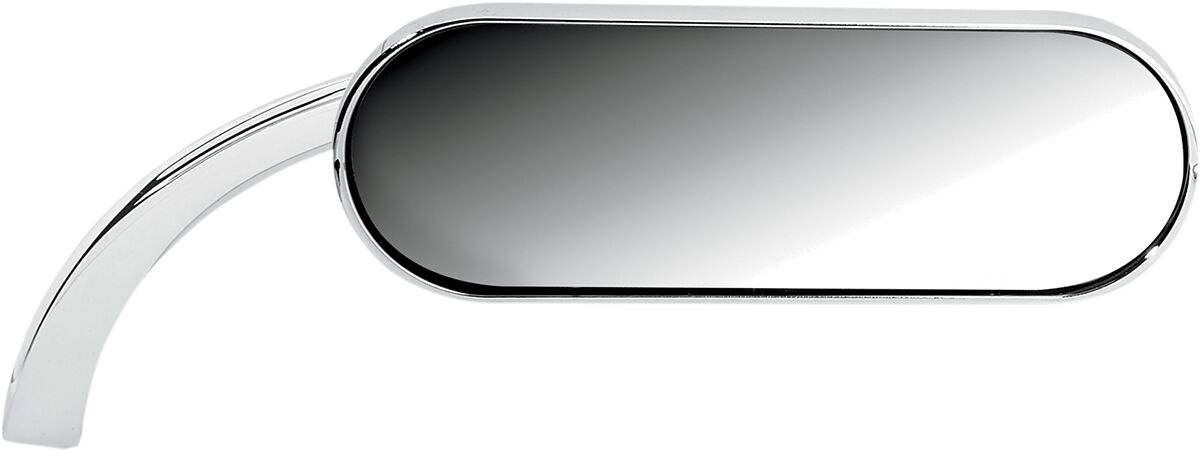 Arlen Ness Mirror Mini-Oval Micro Chrome Left Mirror - Mini Oval Micro