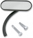 Arlen Ness Mirror Mini-Ovalmicro Black Mirror Oval Micro Blk R