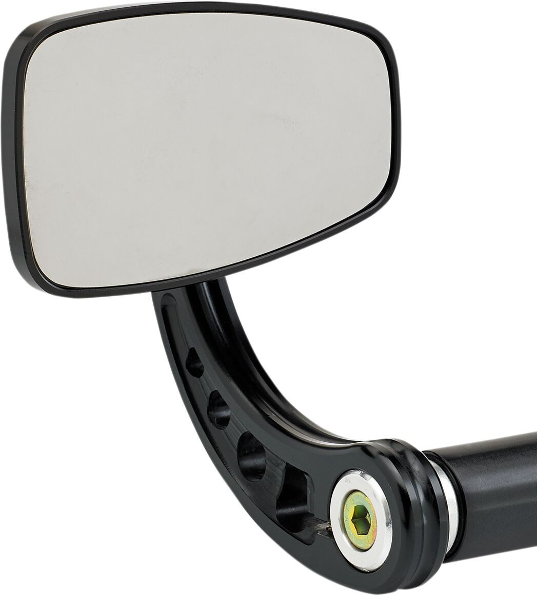 Joker Machine Mirror Cafe Style Bar End W/ Stem-C Black Mirrorcafe Brn