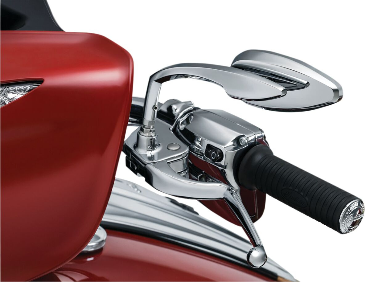 Kuryakyn Mirrors Teardrop Chrome Mirrors Teardrop Chrome