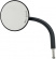 Biltwell  Mirror Lg Round Hd Bk Biltwell  Mirror Lg Round Hd Bk