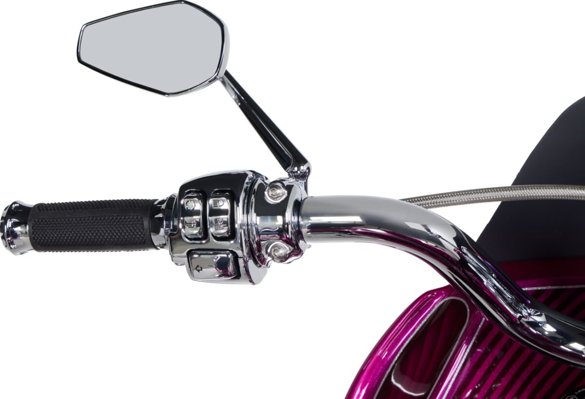 Arlen Ness  Mirror - Mini Stocker - Left -