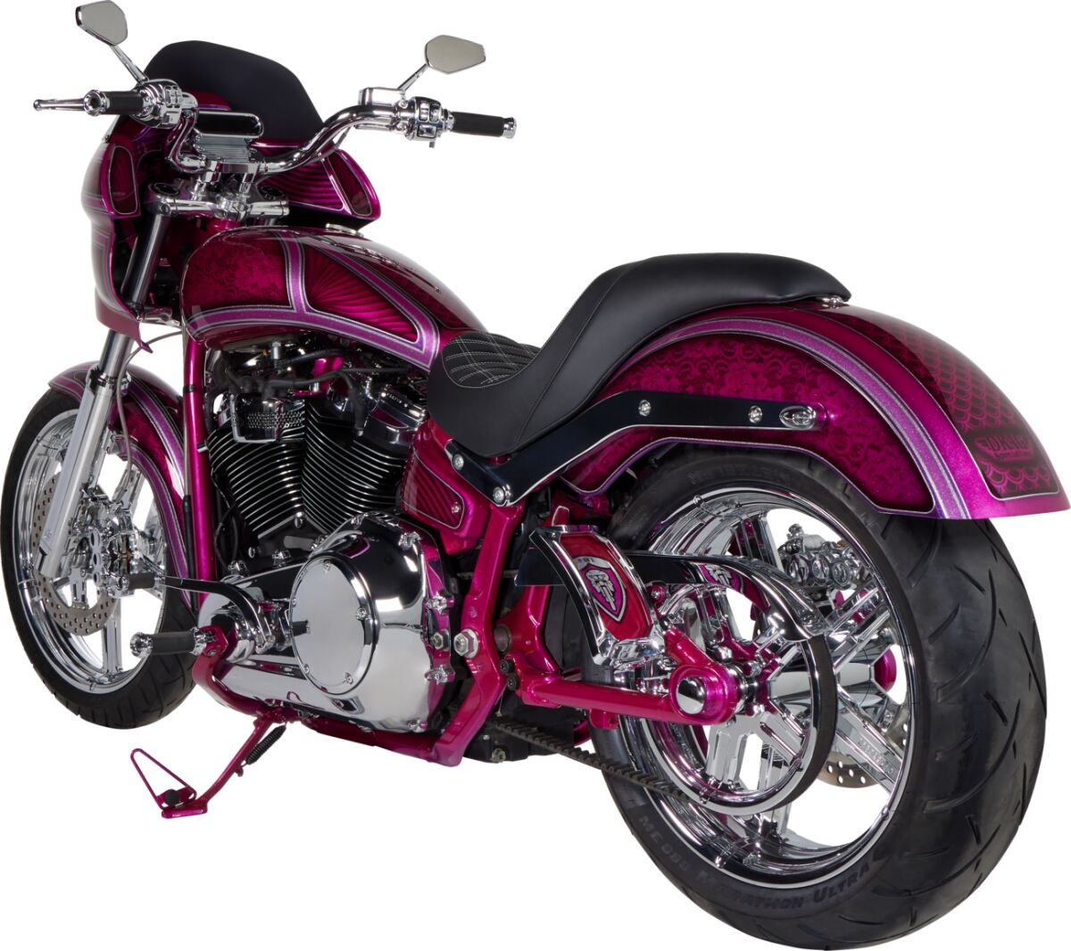 Arlen Ness  Mirror - Mini Stocker - Right