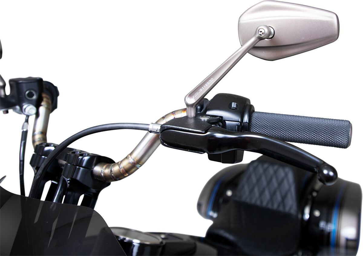 Arlen Ness Mirror Mini Stocker Lh Mirror - Deep Cut Forged - Lef