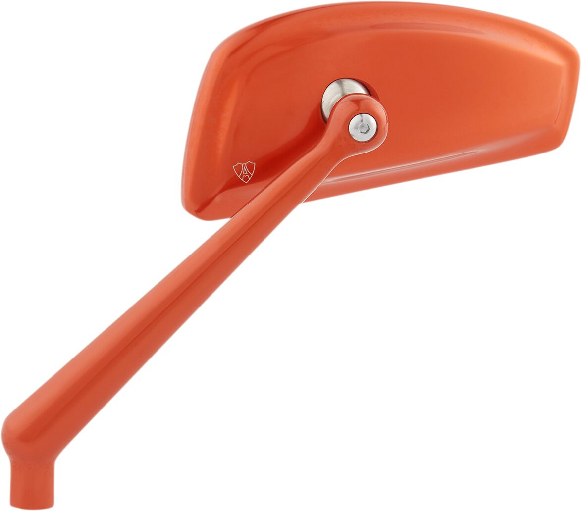 Arlen Ness Mirror T-Drop Lh Orange Mirror - Tearchop Forged - Lef
