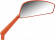 Arlen Ness Mirror T-Drop Rh Orange Mirror T-Drop Rh Orange