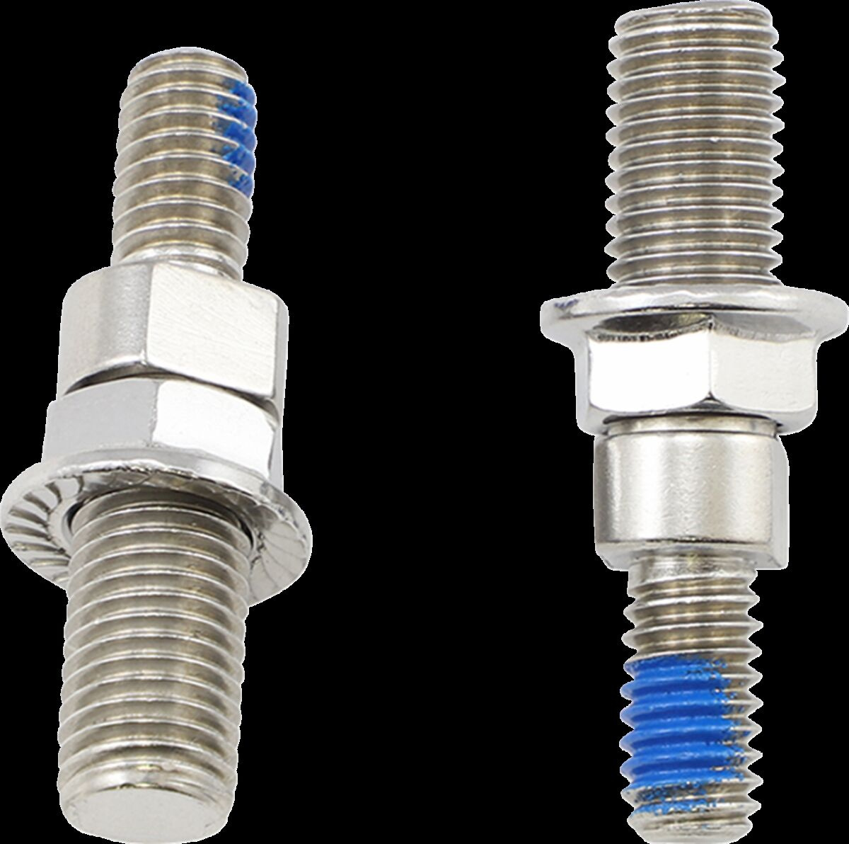 Kuryakyn Mirror Adapters Metric Chrome Adapters Mirror Mounts