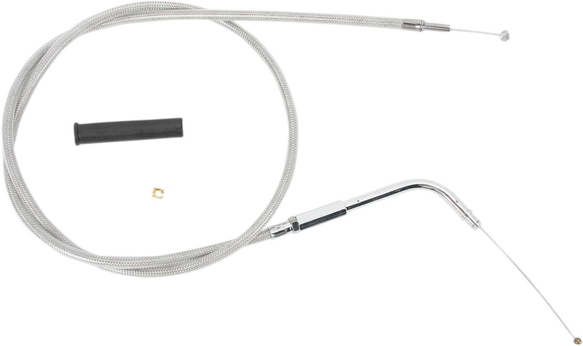 Drag Specialties Throttle Cable Stainless Steel 32.5