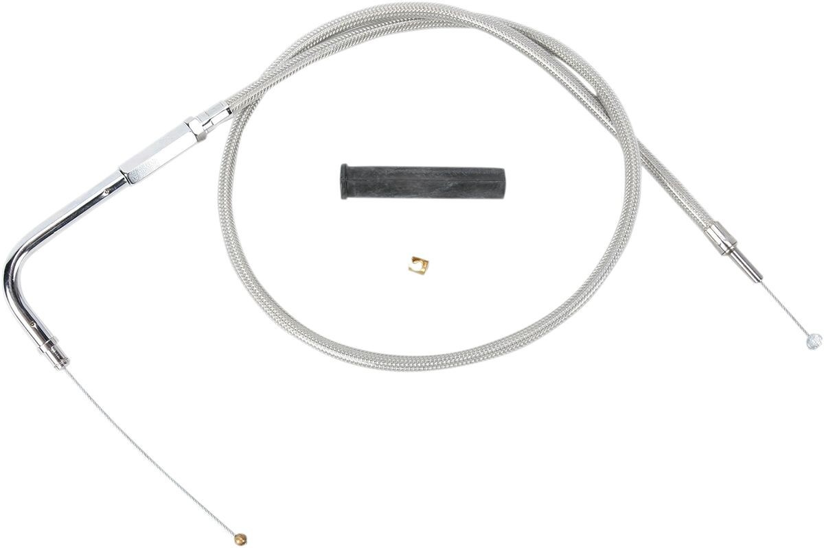 Drag Specialties Throttle Cable Stainless Steel 37