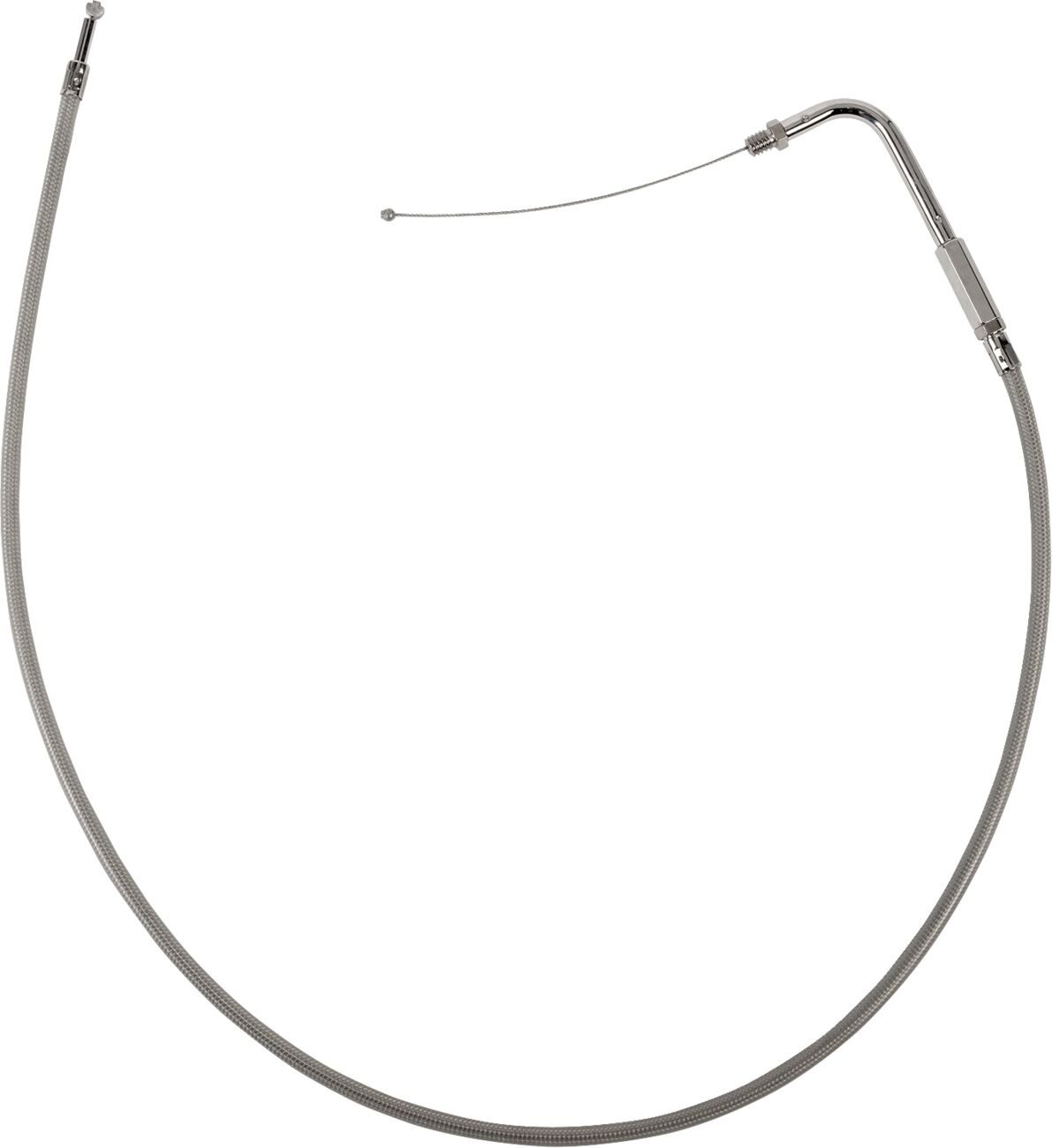 Drag Specialties Throttle Cable Stainless Steel 32.5