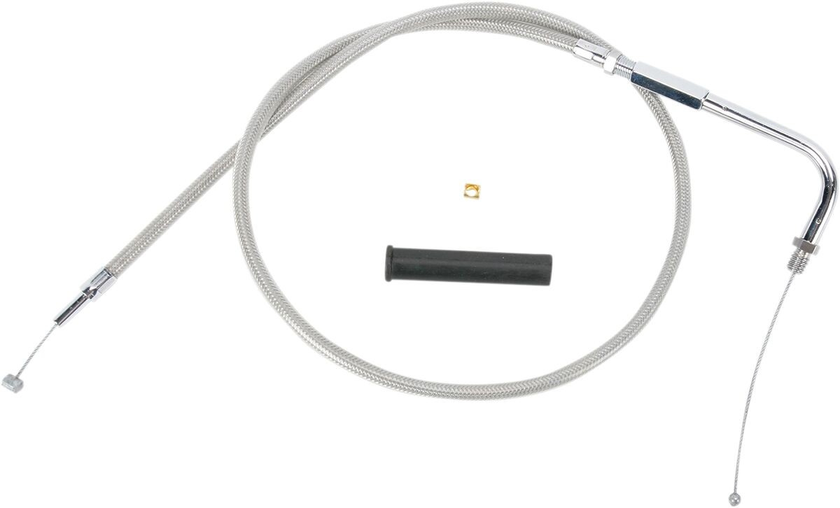 Drag Specialties Throttle Cable Stainless Steel 35