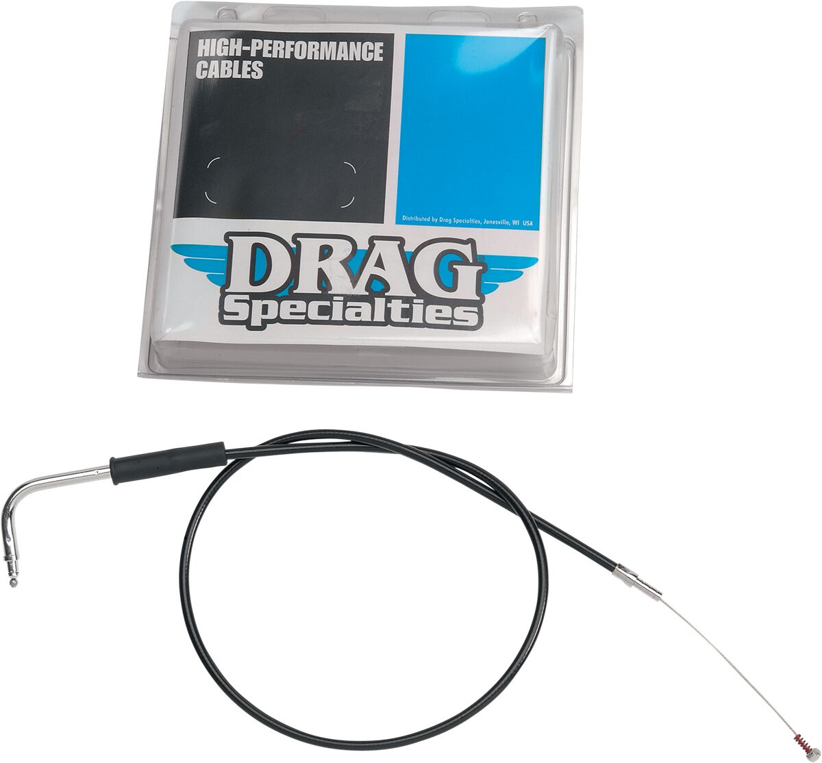 Drag Specialties Throttle Cable Black Vinyl 32.5