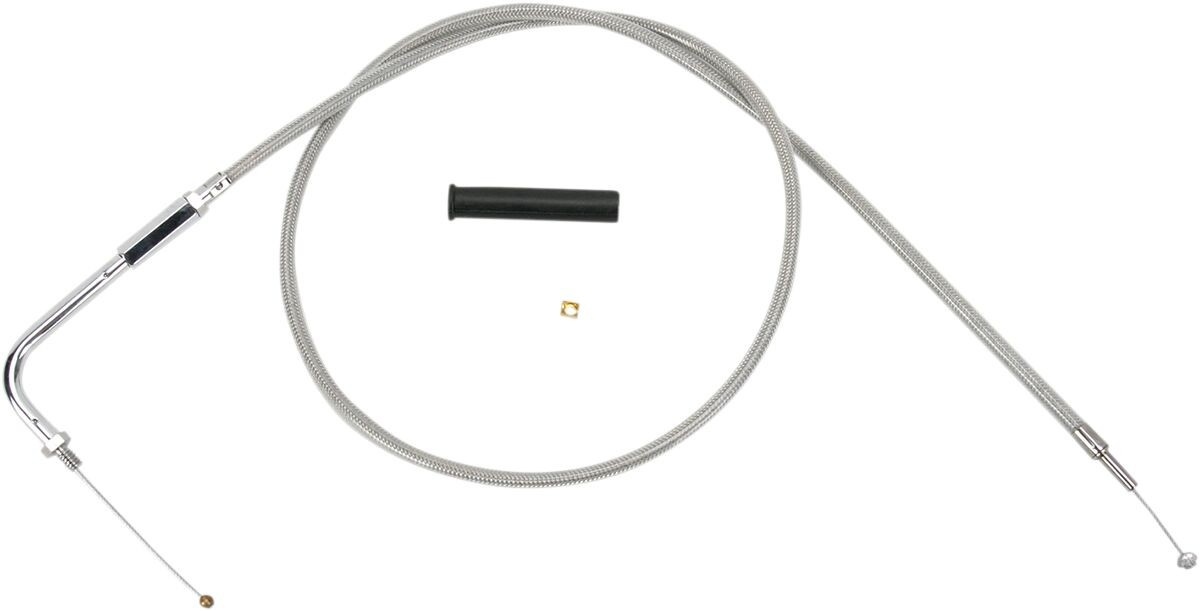 Drag Specialties Throttle Cable Stainless Steel 39.5