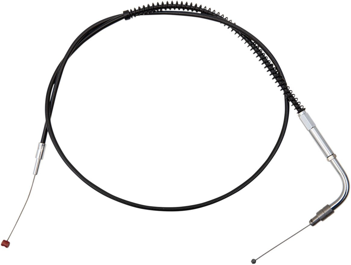 Barnett Throttle Cable Traditional Black Oversize +6