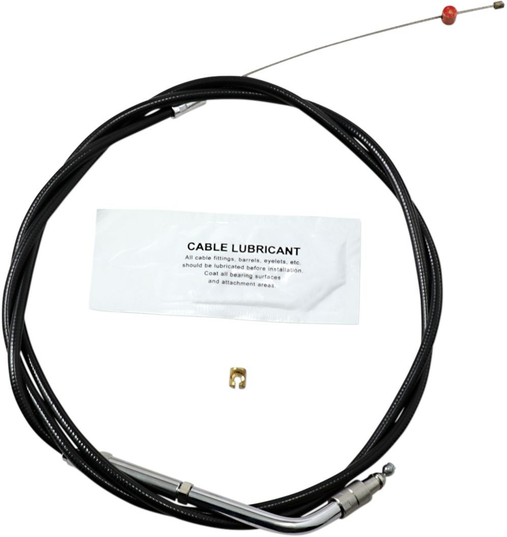 Barnett Throttle Cable Traditional Black Oversize +6